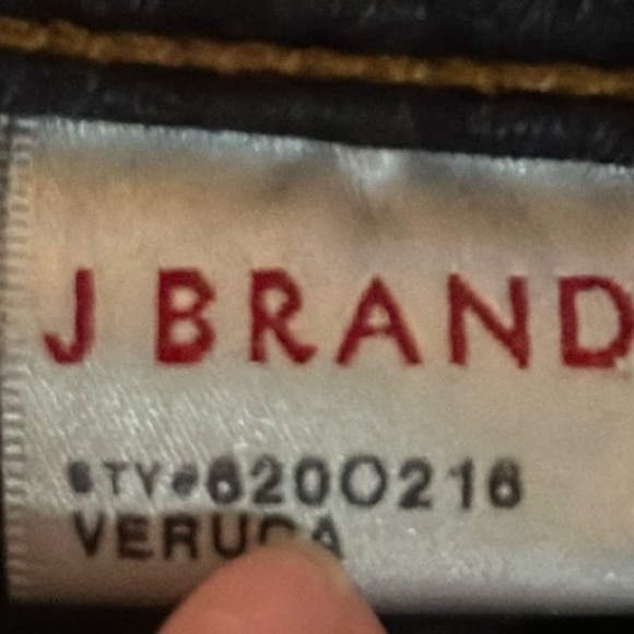 J Brand 620O216 Mid-Rise Super Skinny Jeans‎ size 25 - Picture 12 of 13